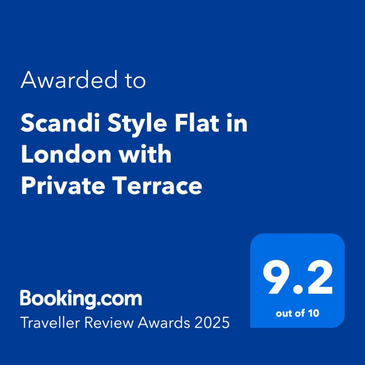 Scandi Style Flat In London With Private Terrace Kültér fotó